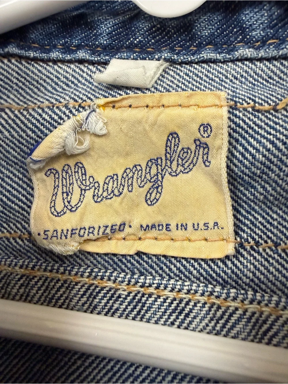 Wrangler vintage sanforized
